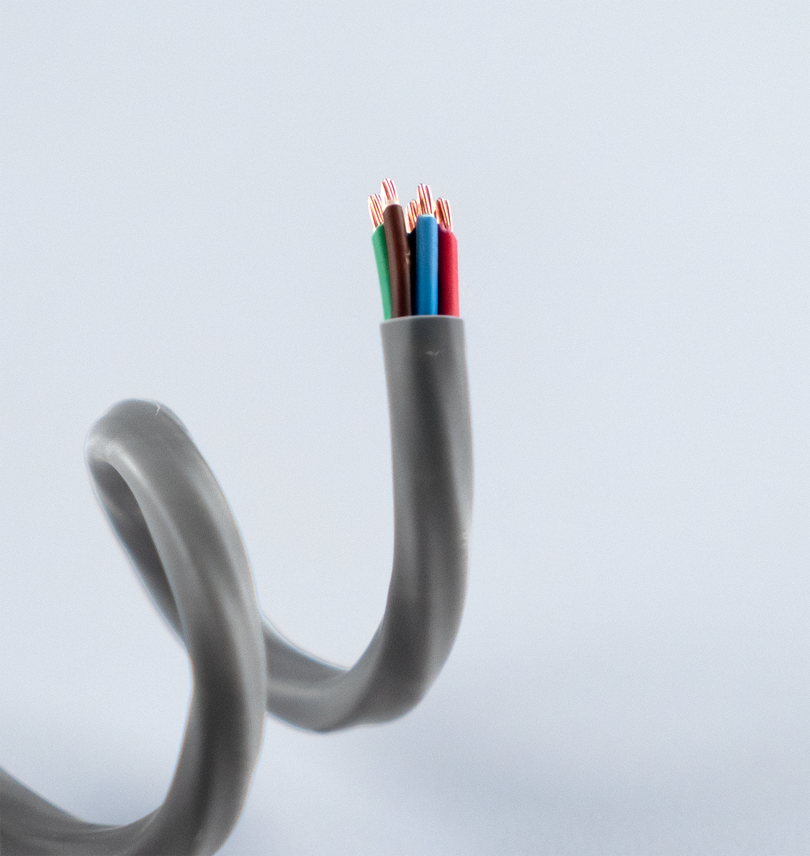 18 AWG 6 Conductor Stranded Wire (In-Wall Rated) - (Sold by the Foot)