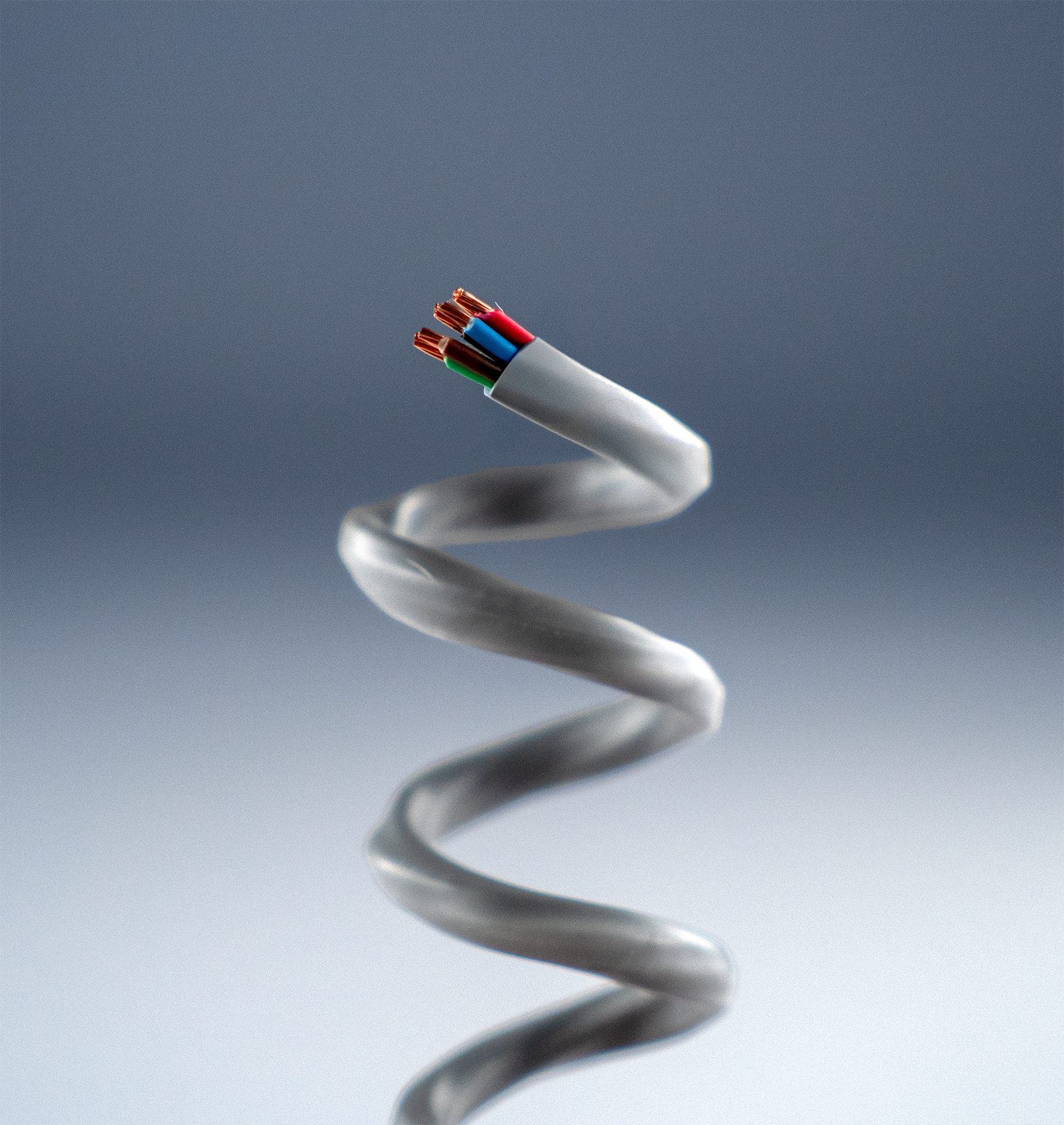 18 AWG 6 Conductor Stranded Wire (In-Wall Rated) - (Sold by the Foot)