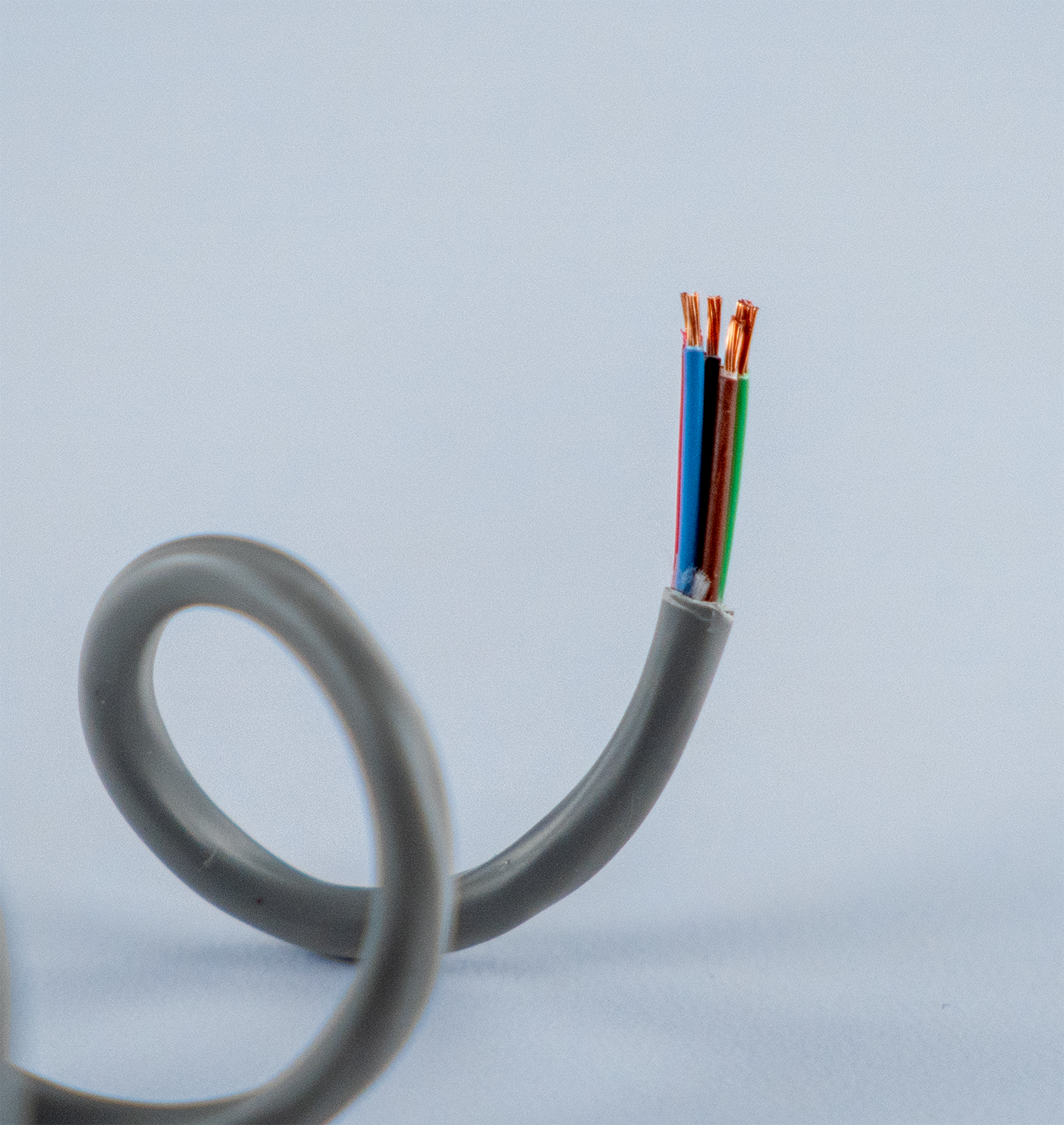 22 AWG 6-wire RGBCCT Extension Wire (Sold by the Foot)