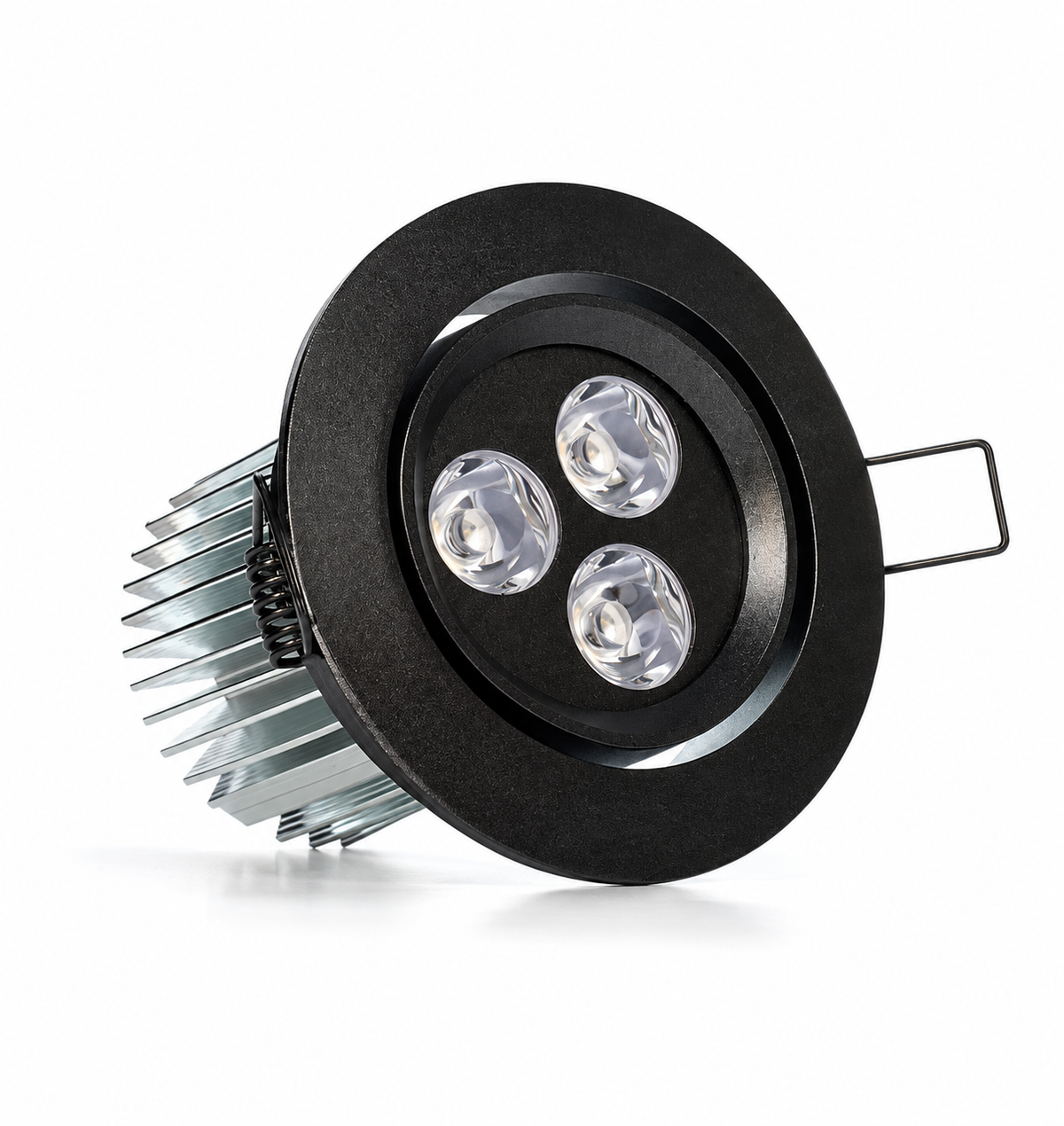 NSF Certified 3.5" LED Recessed Light for Flat or Sloped Ceilings - Ultra Bright (9W)