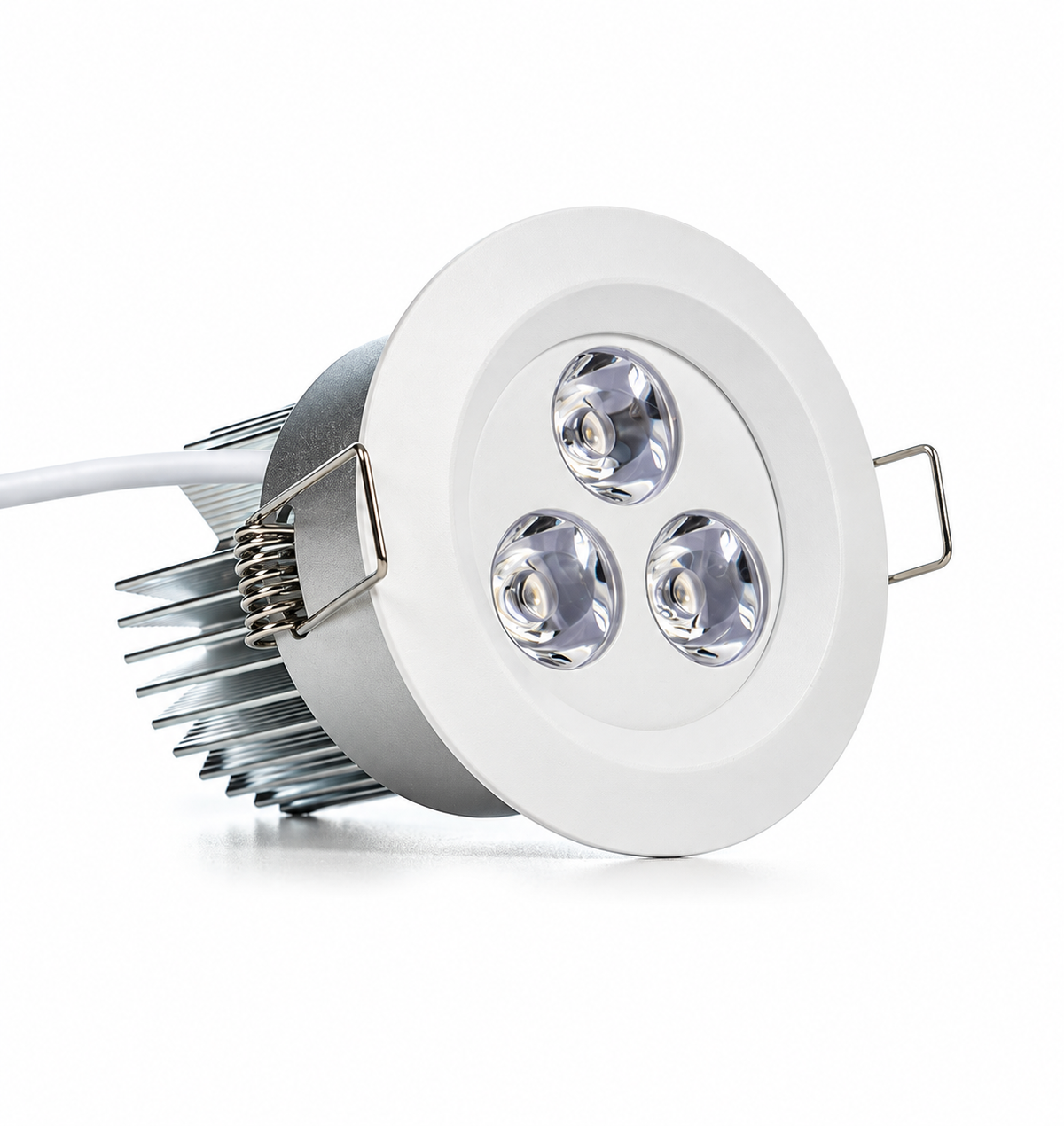3.15" LED Recessed Light - Ultra Bright (9W) - 2-5/8" Cut Out Size - Brass