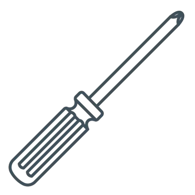 Screw Driver For Light Sheet Installation