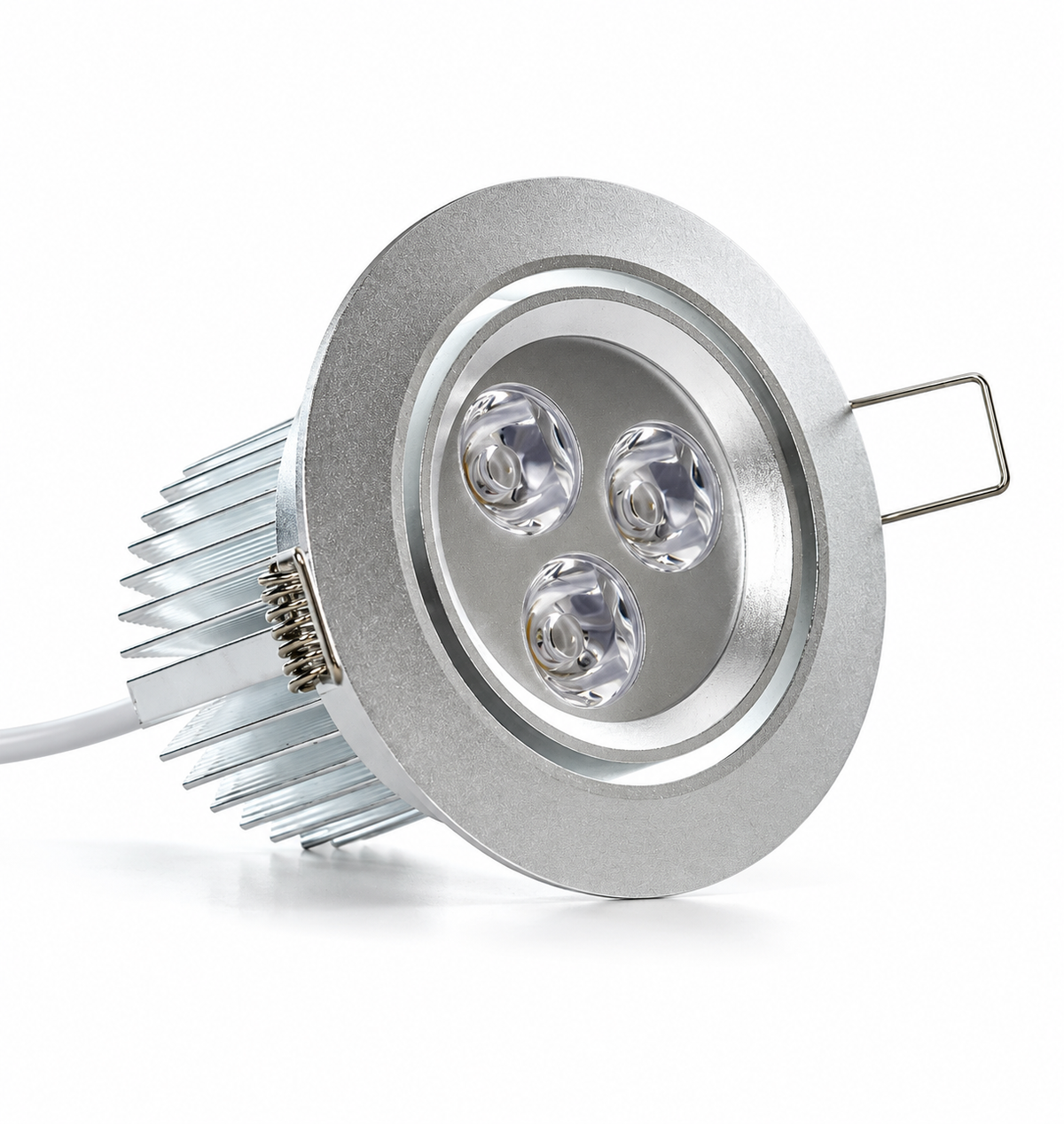 NSF Certified 3.5" LED Recessed Light for Flat or Sloped Ceilings - Ultra Bright (9W)
