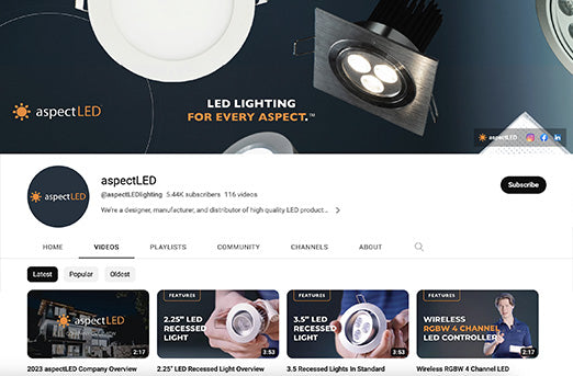 <strong>Youtube Channel</strong>