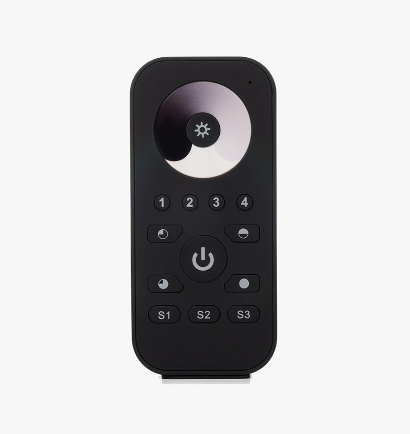 Wireless RF Dimming Single Color Multi-Zone LED Handheld Remote Contro ...