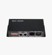 4-Channel (RGBW) DMX512 Decoder and LED Driver with RJ45 and XLR ports