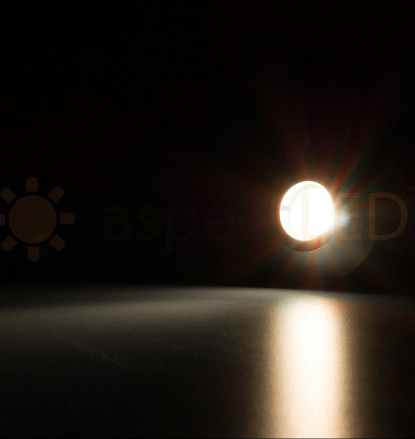 Compact In-Ground/In-Wall LED Light (Tapered Bezel) - Ultra Bright (3W)