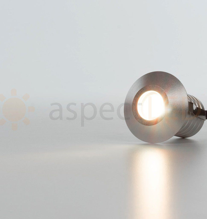 Compact In-Ground/In-Wall LED Light (Tapered Bezel) - Ultra Bright (3W)