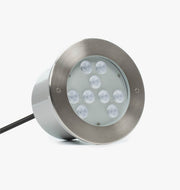 9 LED Large In-Ground/In-Wall LED Light - RGB+White (36W)