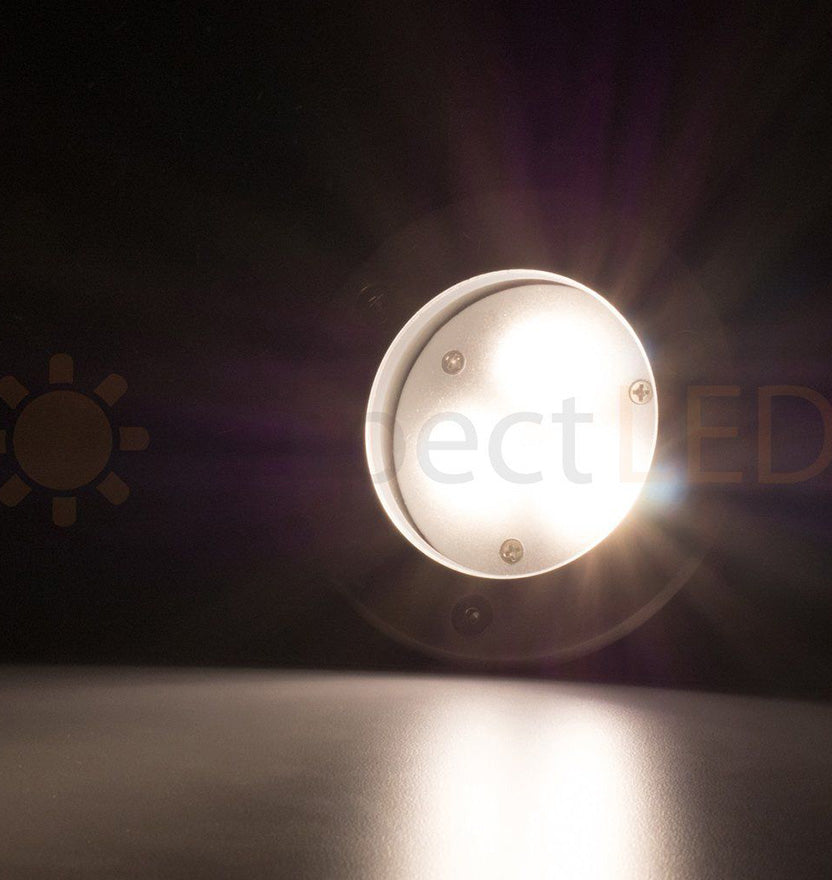 Medium In-Ground/In-Wall LED Light - Ultra Bright (9W)
