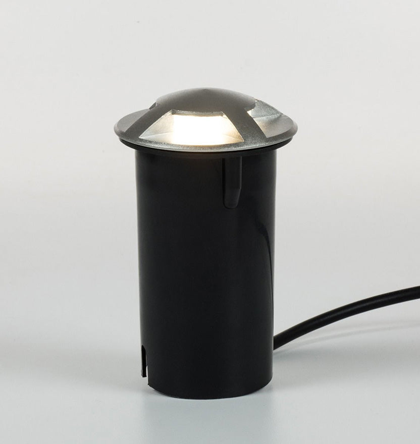 In-ground Stainless Steel Pathway Light (3W) - Blue