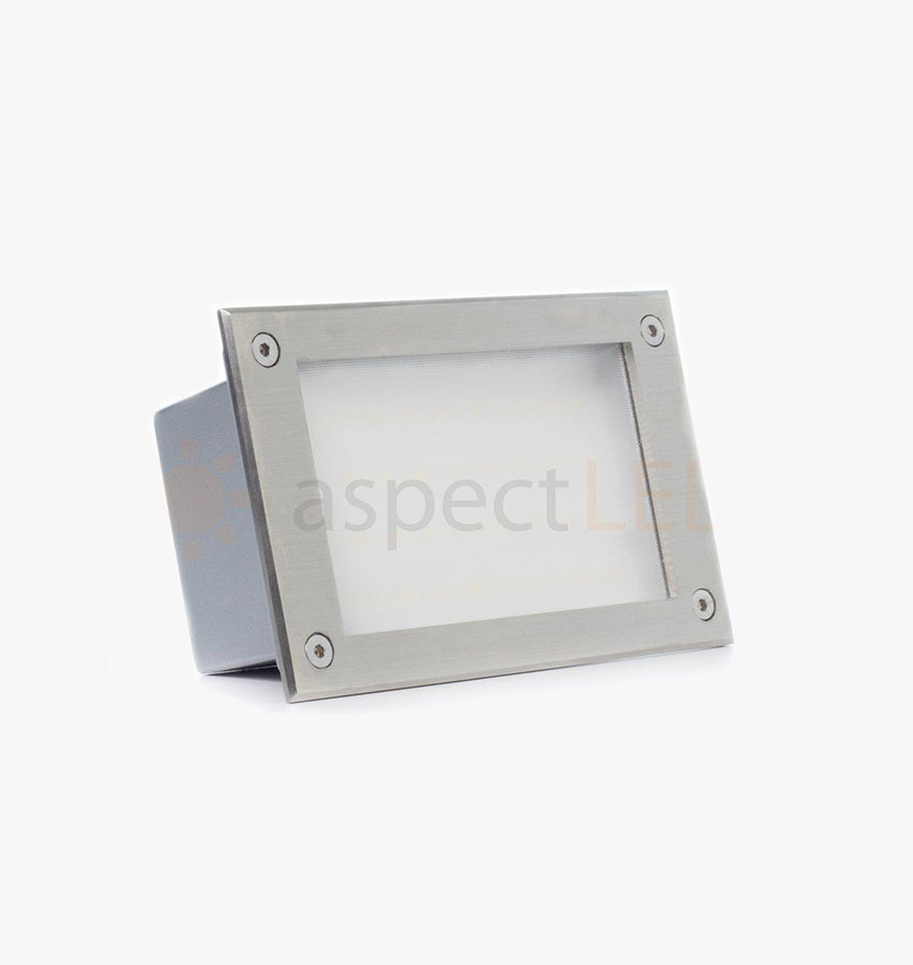 Recessed Indoor/Outdoor LED In-wall Step Light