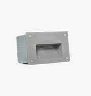 Modern Horizontal Landscape Recessed Indoor/Outdoor LED In-Wall Stair Step Light