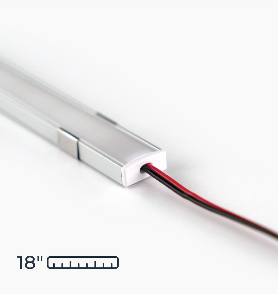 18" Dimmable LED Under Cabinet Light Bar for Kitchen