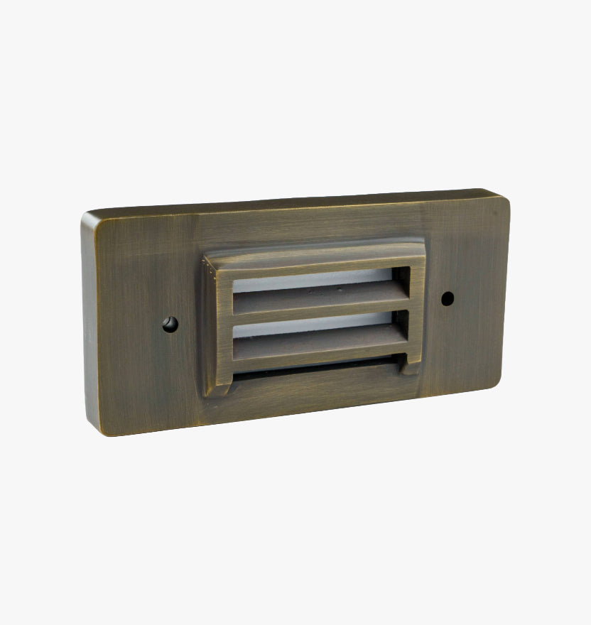 Louvered LED Step Light