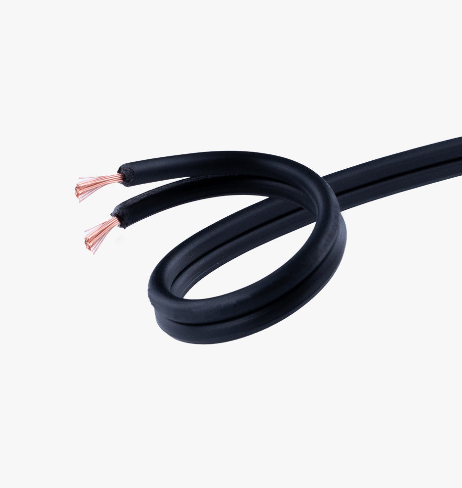 14 AWG 2 Conductor Black Stranded Low-Voltage Landscape Wire for Direct Burial – (Sold by the Foot)