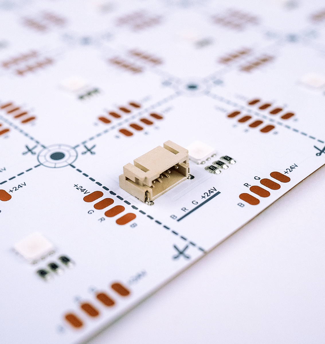 4-Pin Light Sheet Connector - RGB Pigtail