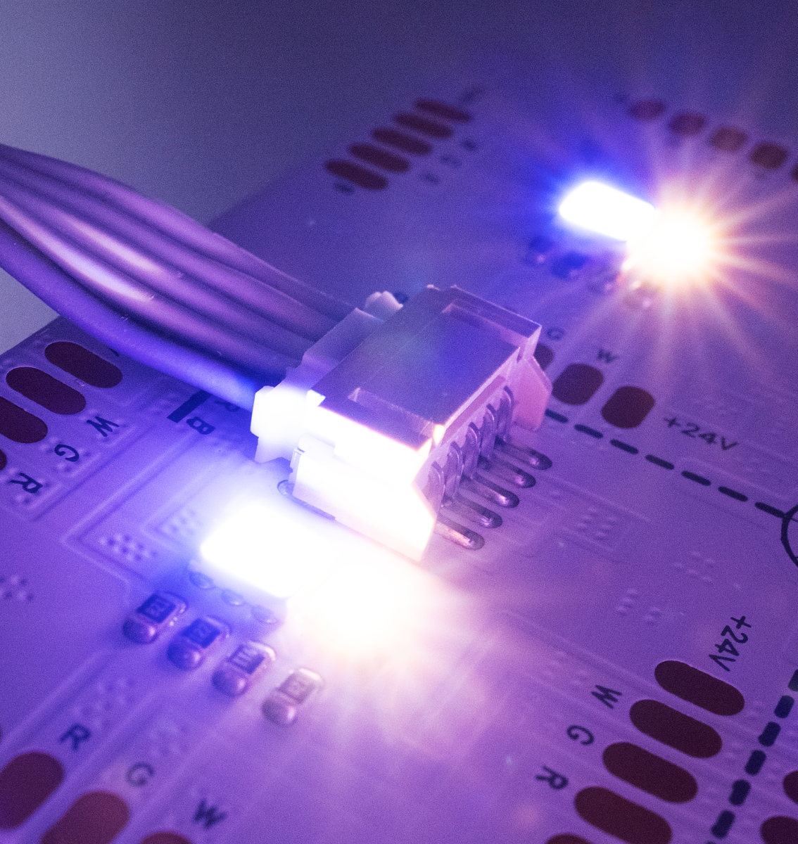 5-Pin Light Sheet Connector - RGBW Jumper
