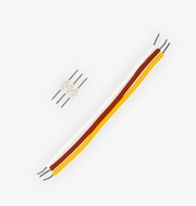 3-Wire Light Sheet Connector - SPI RGBW Jumper