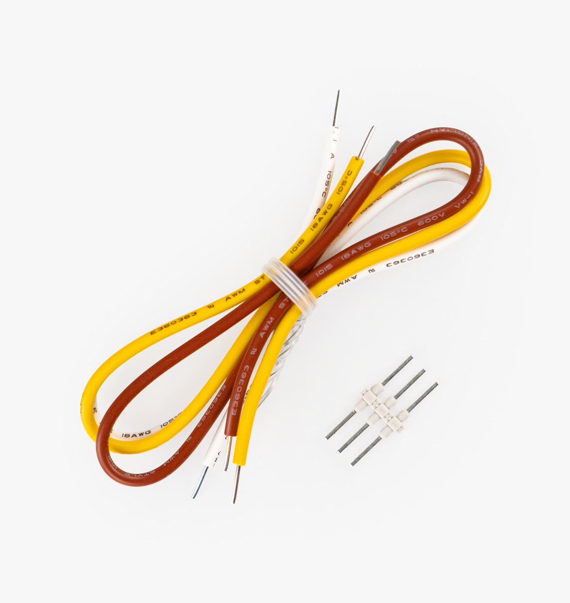 3-Wire Light Sheet Connector - SPI RGBW Pigtail