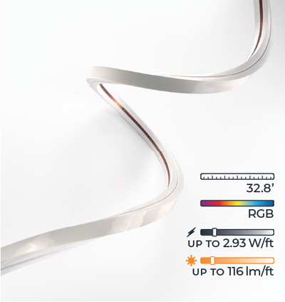 Element Neon Wide TopFlex Light – RGB Color Changing