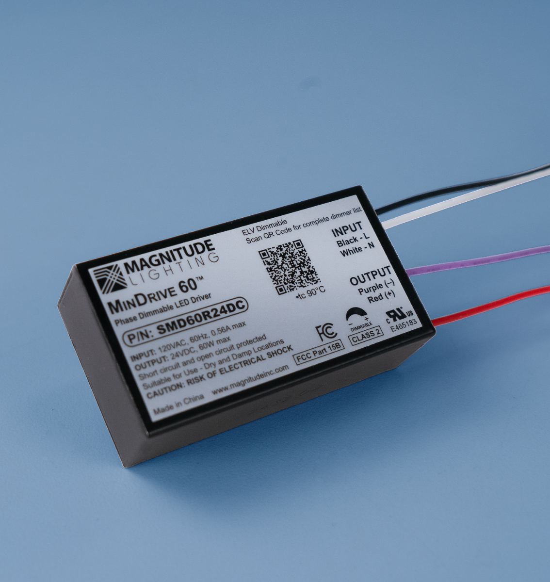 MinDrive 60 Watt Dimmable Power Supply