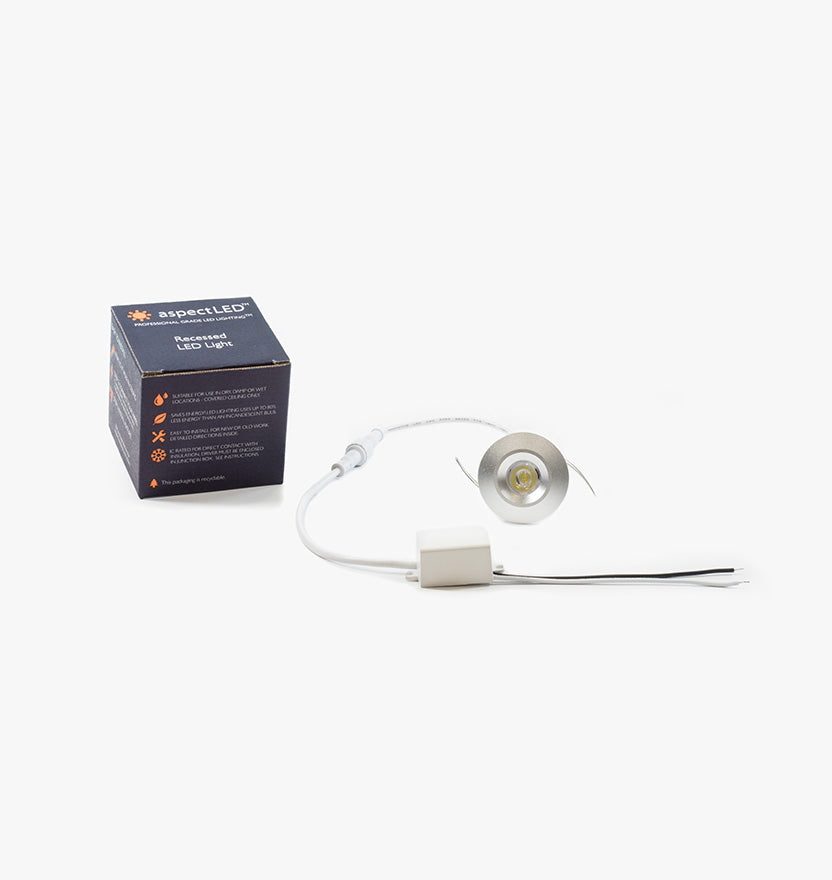 NSF Certified 2" LED Recessed Light - Ultra Bright (3W) - Red