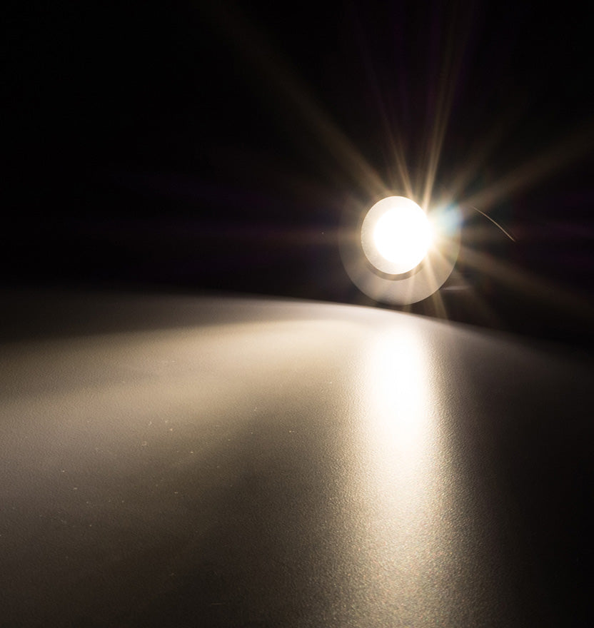 NSF Certified 2" LED Recessed Light - Ultra Bright (3W) - Warm White (3000K)