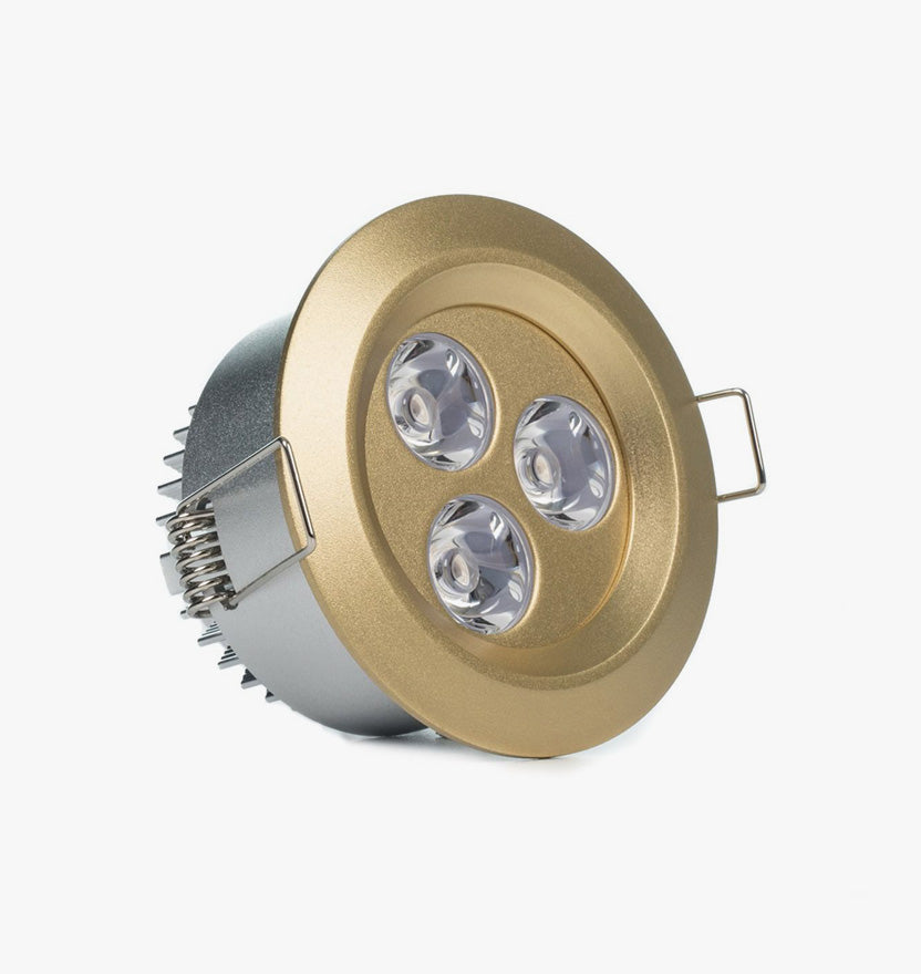3.15" LED Recessed Light - Standard Bright (3W) - Dark Bronze 2-5/8" Cut Out Size