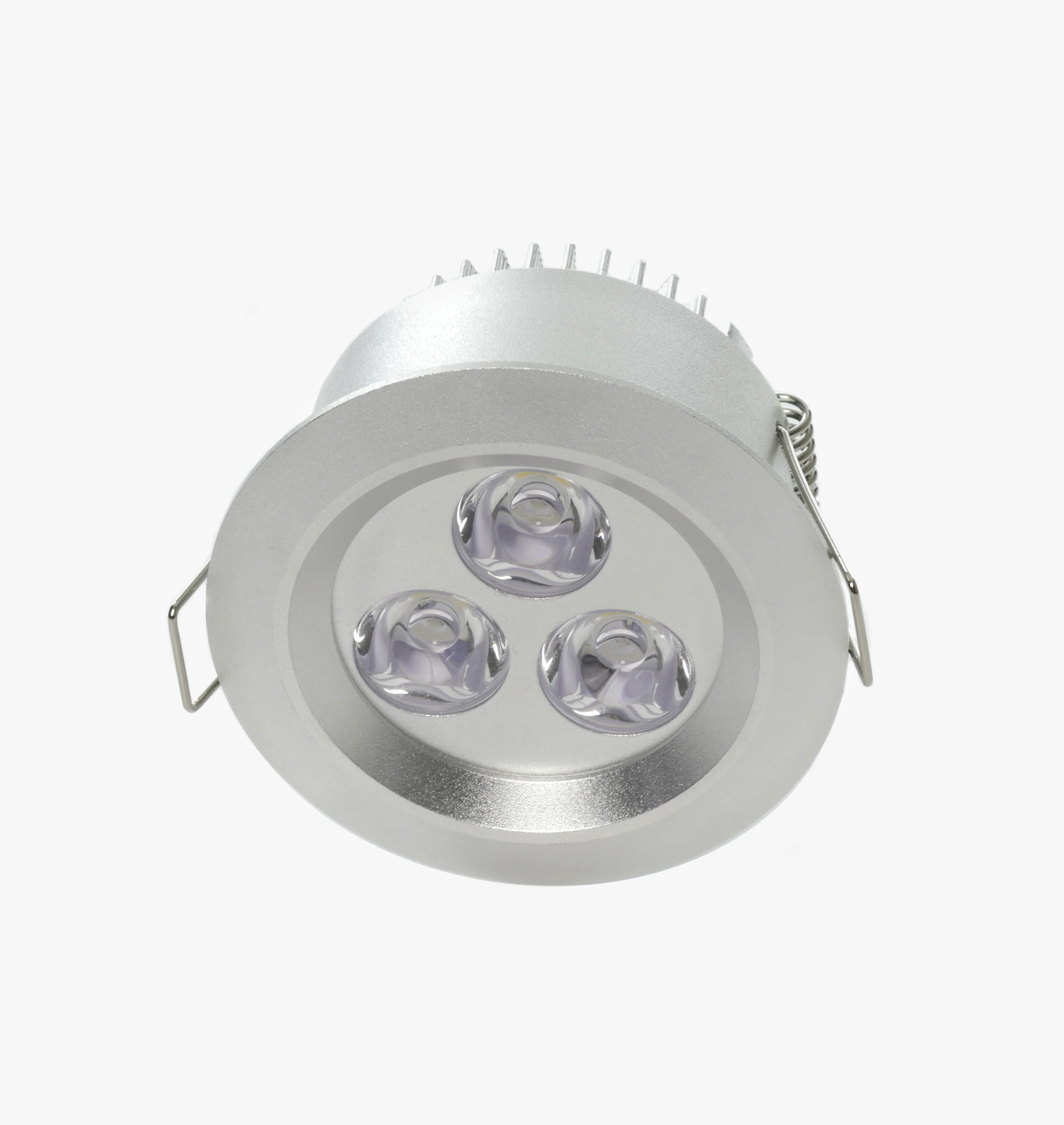 3.15" LED Recessed Light - Standard Bright (3W) - Dark Bronze 2-5/8" Cut Out Size