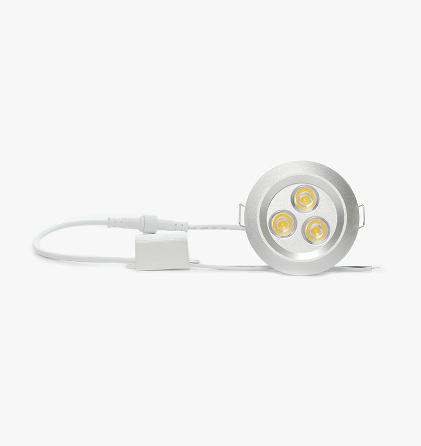 NSF Certified 3.15" LED Recessed Light - Ultra Bright (9W) - Cool White (4000K) Strip