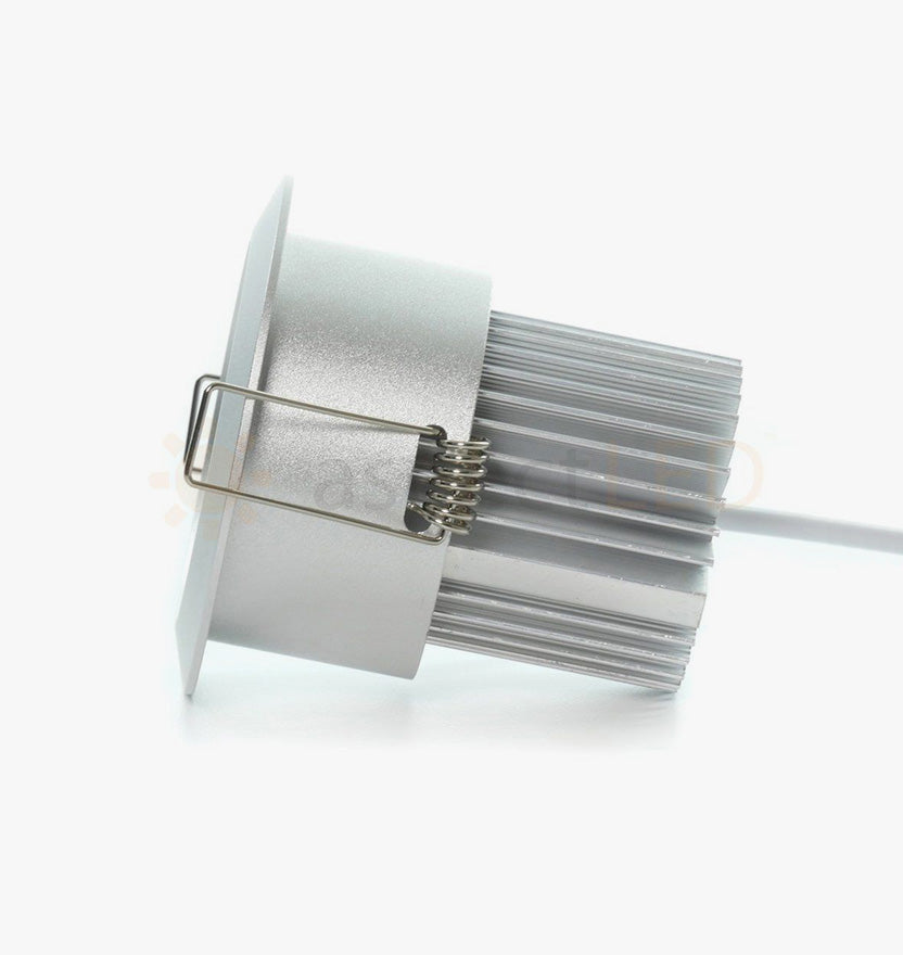3.15" LED Recessed Light - Ultra Bright (9W) - 2-5/8" Cut Out Size - Brass