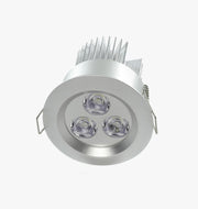 3.15" LED Recessed Light - Ultra Bright (9W) - 2-5/8" Cut Out Size - Black