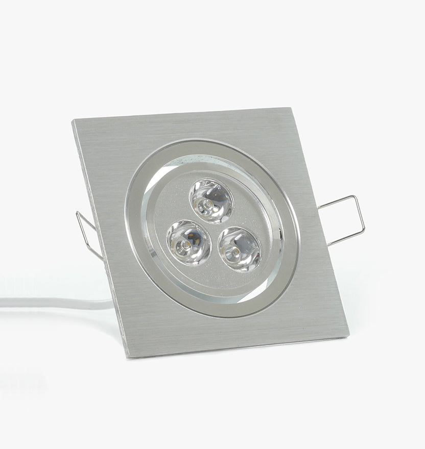 Modern Series 3 LED Recessed Light for Flat or Sloped Ceilings - Standard Bright (3W)