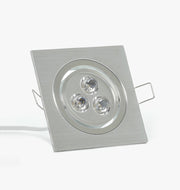 Modern Series 3 LED Recessed Light for Flat or Sloped Ceilings - Standard Bright (3W)