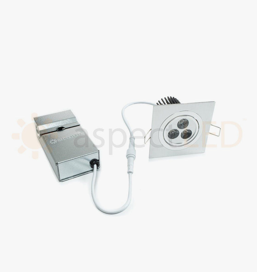 Modern Series 3 LED Recessed Light for Flat or Sloped Ceilings - Ultra Bright (9W)