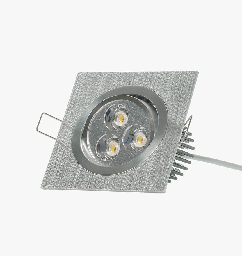 Modern Series 3 LED Recessed Light for Flat or Sloped Ceilings - Ultra Bright (9W)
