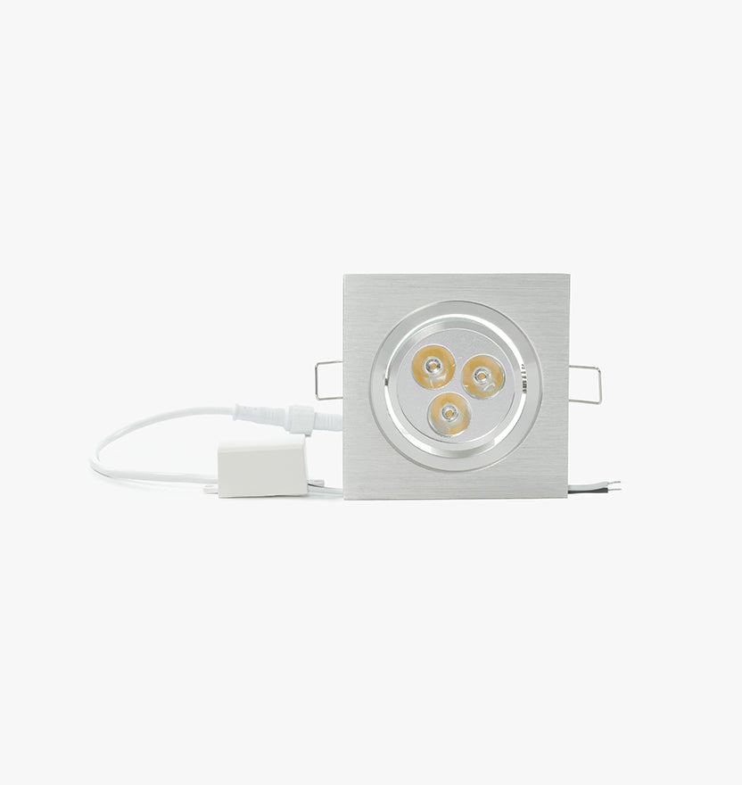 Modern Series 3 LED Recessed Light for Flat or Sloped Ceilings - Ultra Bright (9W)