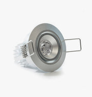 2.25" LED Recessed Light for Flat or Sloped Ceilings - Ultra Bright (3W) 1-7/8" Cut Out Size