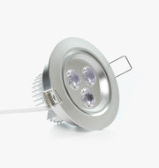3.5" LED Recessed Light for Flat or Sloped Ceilings - Standard Bright (3W) - Dark Bronze 2-7/8" Cut Out Size