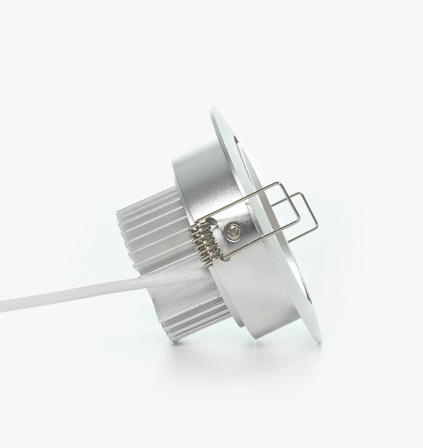 3.5" LED Recessed Light for Flat or Sloped Ceilings - Standard Bright (3W) 2-7/8" Cut Out Size