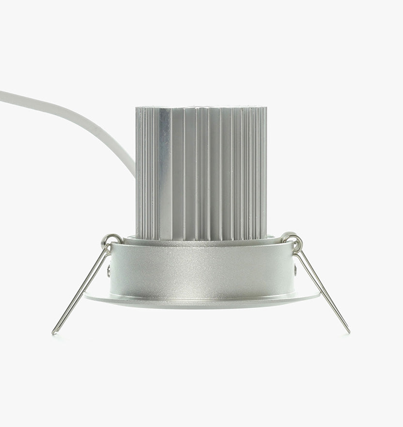 3.5" LED Recessed Light for Flat or Sloped Ceilings - Ultra Bright (9W) 2-7/8" Cut Out Size