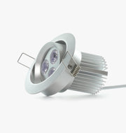 NSF Certified 3.5" LED Recessed Light for Flat or Sloped Ceilings - Ultra Bright (9W) - Warm White (3000K)