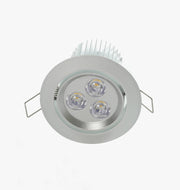 NSF Certified 3.5" LED Recessed Light for Flat or Sloped Ceilings - Ultra Bright (9W) - Cool White (4000K) Strip