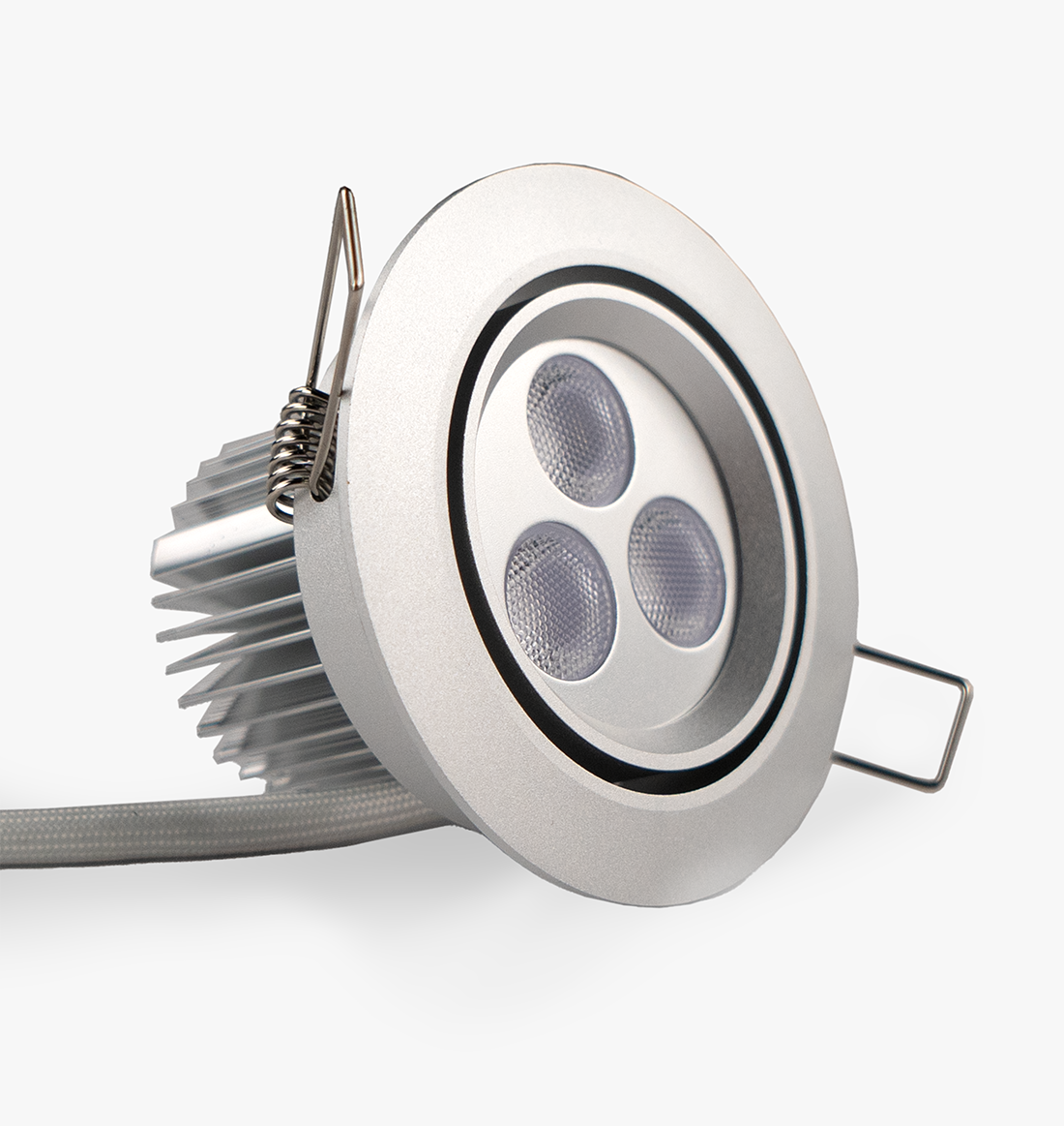 3.5" RGB LED Recessed Light - Ultra Bright (9W) 2-3/4" Cut Out Size