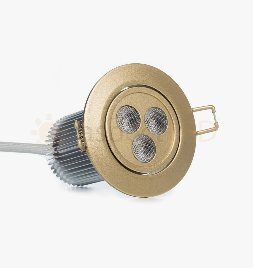3.5" RGB + White LED Recessed Light - Ultra Bright (24W) 2-3/4" Cut Out Size