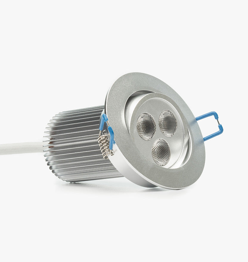 3.5" RGB + White LED Recessed Light - Ultra Bright (24W) 2-3/4" Cut Out Size