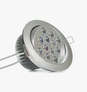 5.2" Recessed Light for Flat or Sloped Ceilings - 12 LED (12W) - White