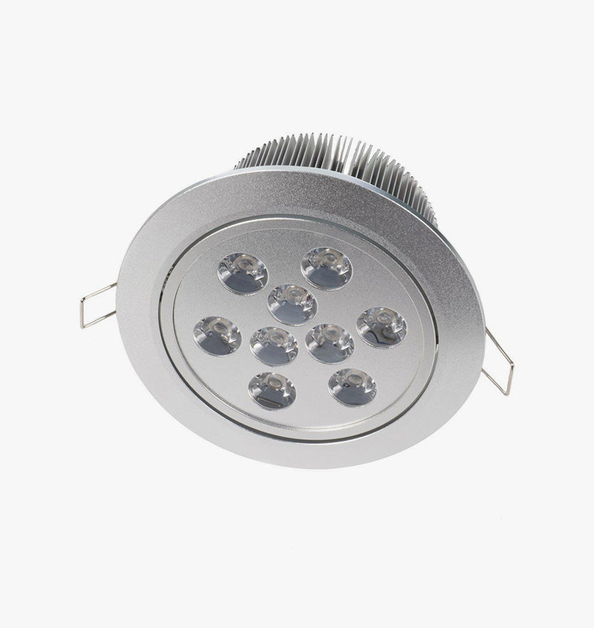 5.4" Recessed Light for Flat or Sloped Ceilings 9 LED - Standard Bright (9W) 4-7/8" Cut Out Size