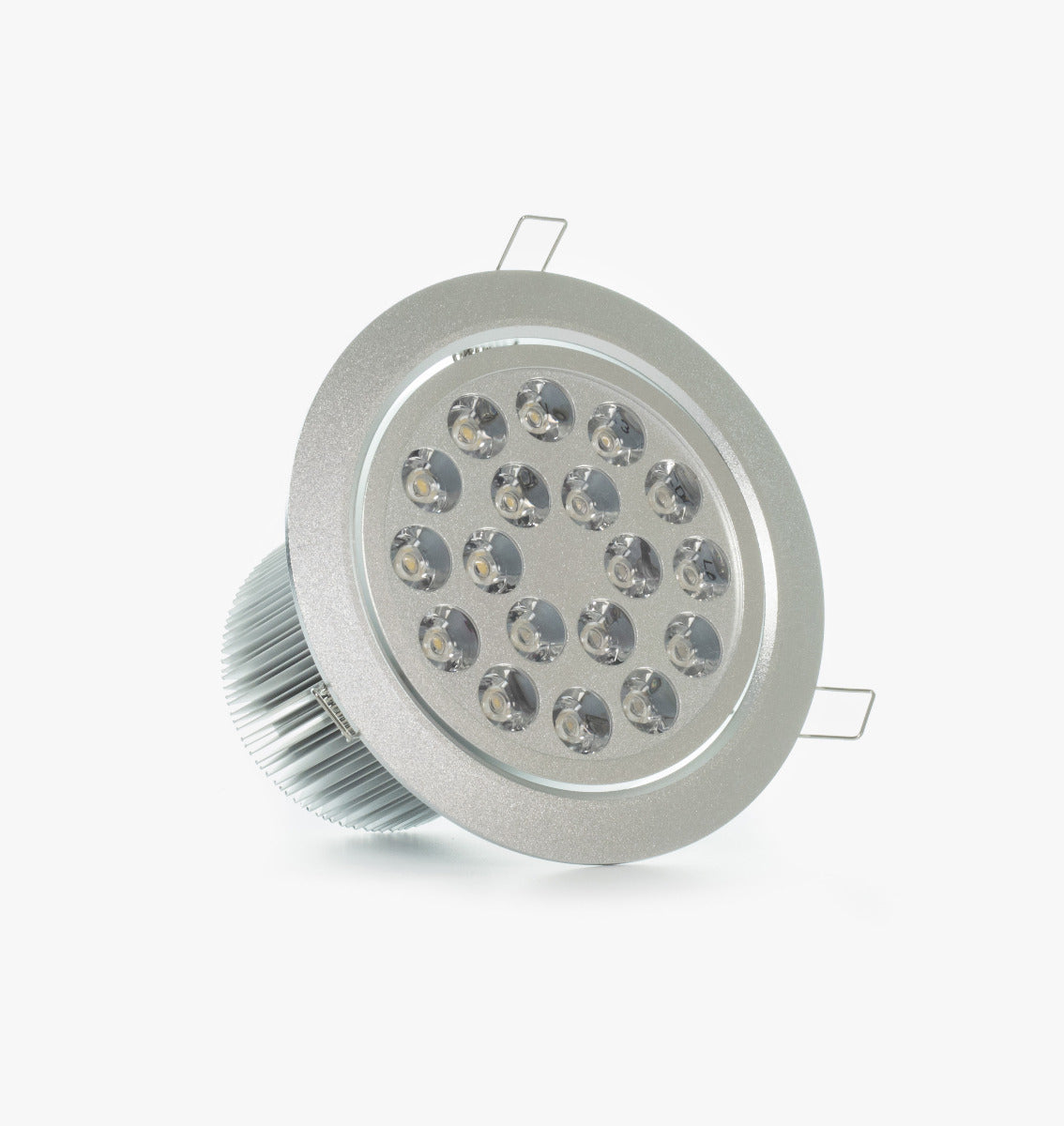 6.3" Recessed Light for Flat or Sloped Ceilings - 18 LED (18W) 5-5/8" Cut Out Size